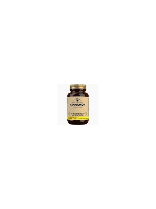CANELA (CINNAMON) 100 CAPSULAS SOLGAR