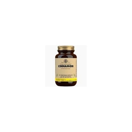 CANELA (CINNAMON) 100 CAPSULAS SOLGAR