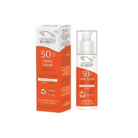 CREMA FACIAL SOLAR SPF 30 ALGA MARIS 50 ML BIARRITZ