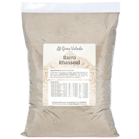 BARRO RHASSOUL EN POLVO 245GR GRAN VELADA
