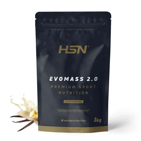 EVOMASS 2.0 GANADOR DE PESO CHOCOLATE Y AVELLANAS 1KG HSN