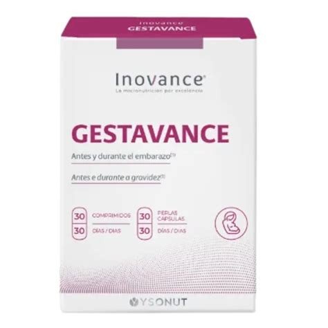 GESTAVANCE INOVANCE 30 COMPRIMIDOS