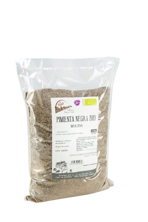 PIMIENTA NEGRA 1KG BIOARTESA
