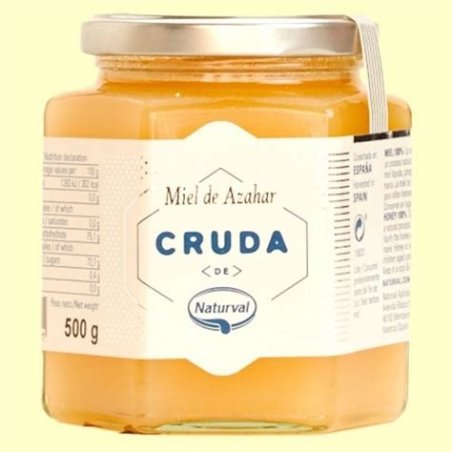 MIEL AZAHAR CRUDA 500GR NATURVAL