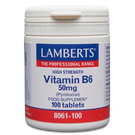 VITAMINA B6 50MG LAMBERTS
