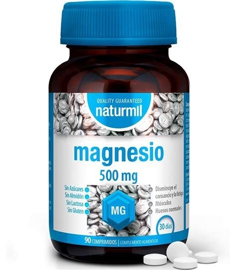 CARBONATO DE MAGNESIO 500MG COMPRIMIDOS NATURMIL