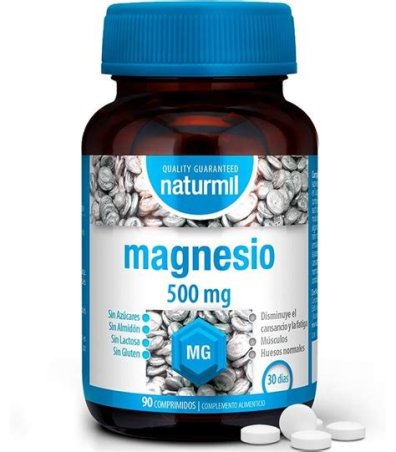 CARBONATO DE MAGNESIO 500MG COMPRIMIDOS NATURMIL