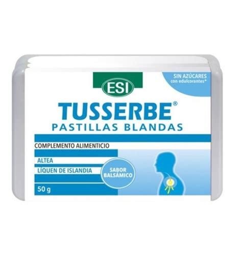 TUSSERBE PASTILLAS BLANDAS SABOR BALSAMICO PERLAS 50G ESI