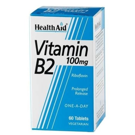 VITAMINA B2 100MG 60COMP HEALTH AID