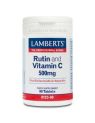RUTINA, VITAMINA C Y BIOFLAVONOIDES 90 TABLETAS LAMBERTS