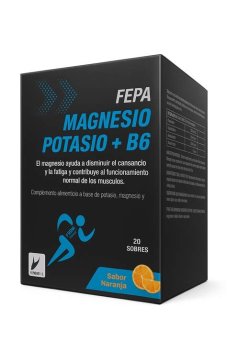 MAGNESIO POTASIO +B6 20 SOBRES FEPA