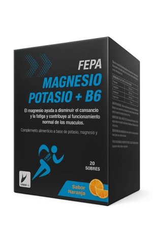 MAGNESIO POTASIO +B6 20 SOBRES FEPA
