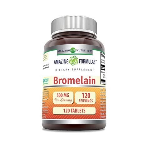 BROMELINA 500MG 120CAP HSN