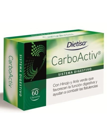 CARBOACTIV 60 CAPSULAS DIETISA