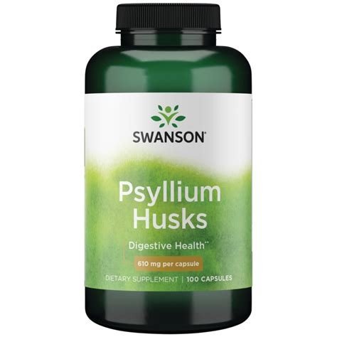 PSYLLIUM HUSK 610MG 100CAP NOW