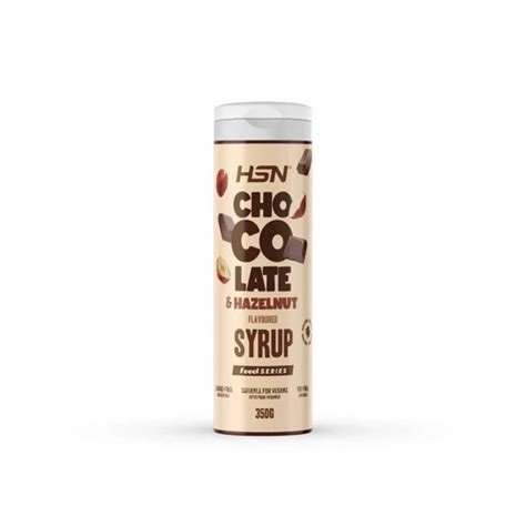 SIROPE CHOCOLATE Y AVELLANAS 350 ML HSN