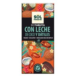 BIOTABLETA CON LECHE DE COCO Y DATILES SOL NATURAL
