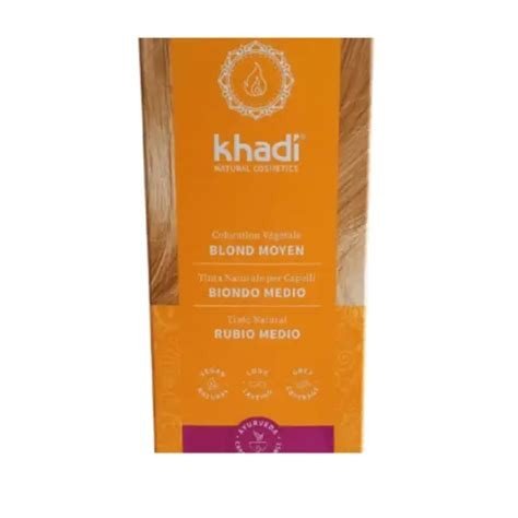 HENNA RUBIO MEDIO 100G KADHI