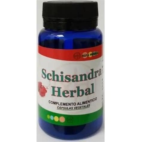 SCHISANDRA HERBAL 60 CAP ALFA HERBAL