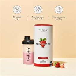 WHEY PROTEIN SABOR FRESA 750G FOODSPRING