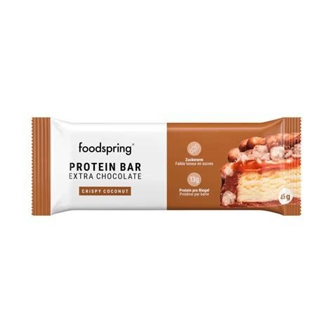 BARRITA PROTEINA CRISPY COCONUT 45G FOODSPRING