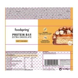 BARRITA PROTEINA CARAMELO SUAVE 45G FOODSPRING