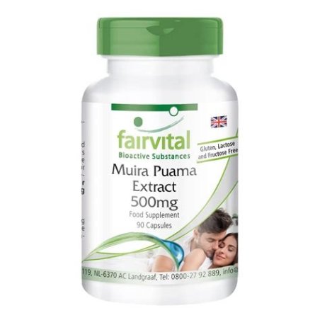MUIRA PUAMA 500MG FAIRVITAL 90 CAPSULAS