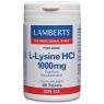 L-LYSINE HCI 1000 MG 120 TABLETAS LAMBERTS