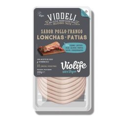 LONCHAS VEGANAS SABOR POLLO VIOLIFE