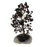 ARBOL MINERAL TURMALINA CON BASE AGATHA BUDA AZUL