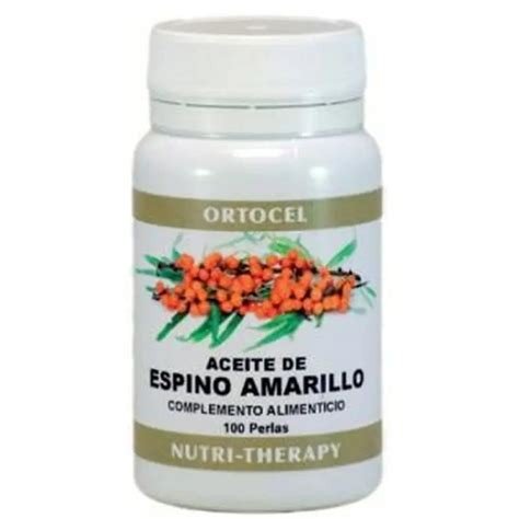 ESPINO AMARILLO 500MG 100 PERLAS NUTRI THERAPY