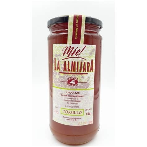 MIEL DE TOMILLO ALMAMEL 1 KG