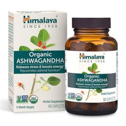 ASHWAGANDHA ORGANICA 60TABLETAS HIMALAYA