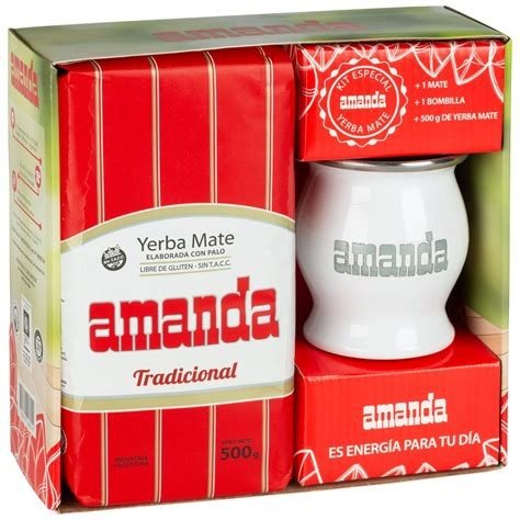 KIT ALU AMANDA + YERBA + BOM