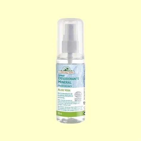 DESODORANTE MINERAL+ALOE 80ML CORPORE SANO
