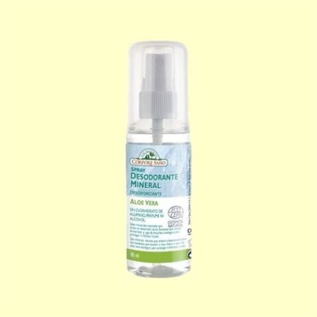DESODORANTE MINERAL+ALOE 80ML CORPORE SANO