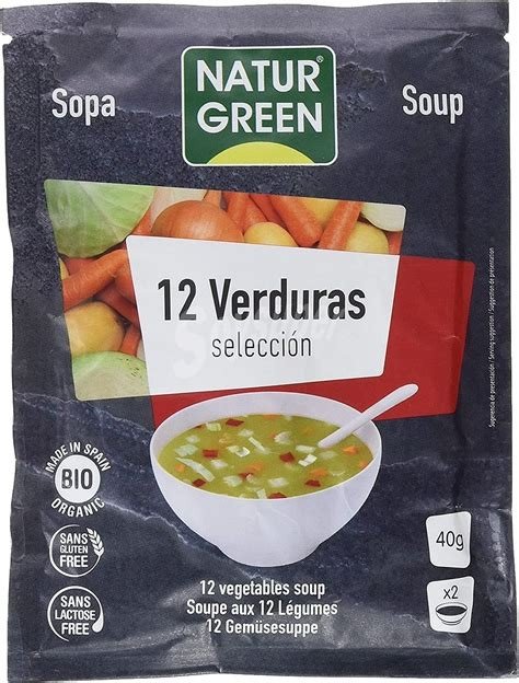 SOPA 12 VERDURAS NATURGREEN