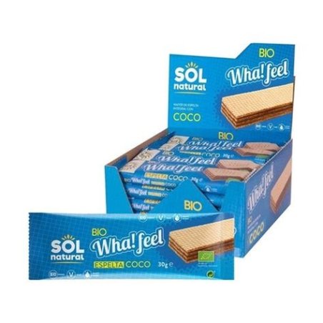WHA!FEEL BIO ESPELTA COCO 30G SOL NATURAL