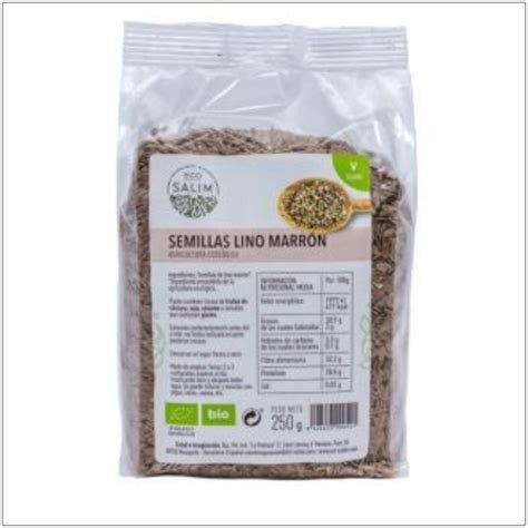 LINO MARRON TRITURADO 250 GRS OK ECO
