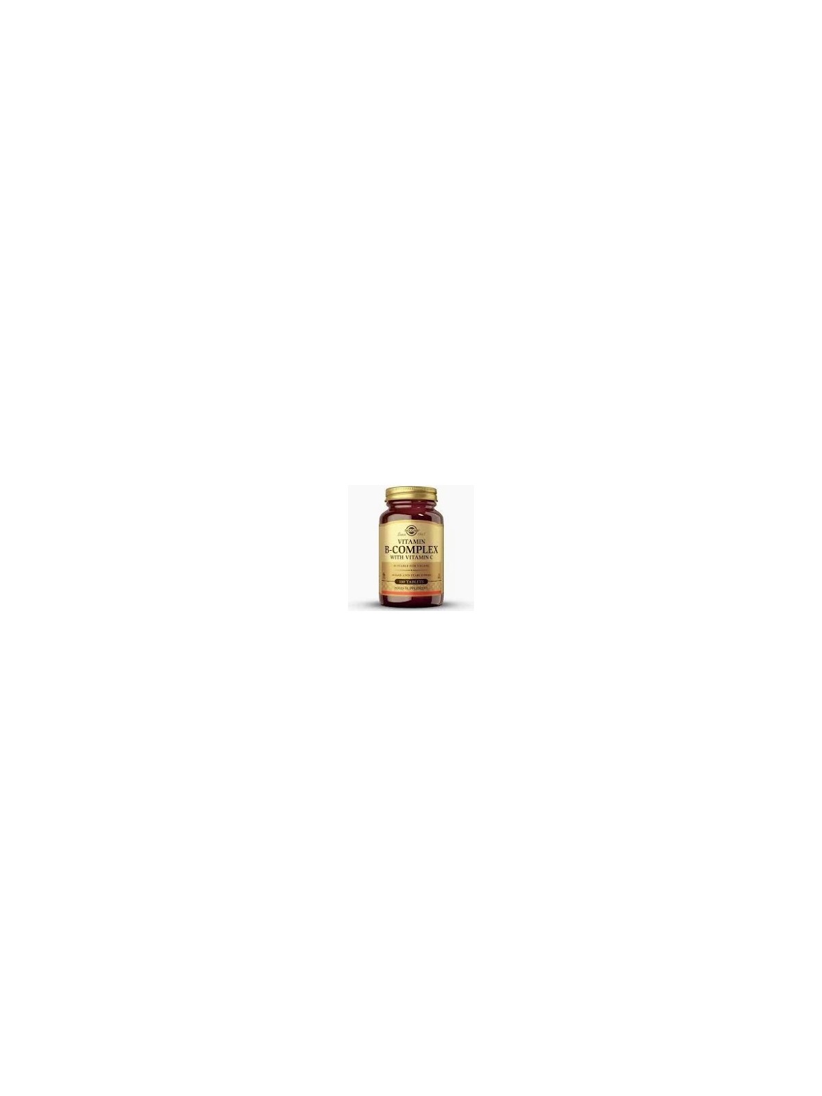 VITAMINA B-COMPLEX + VITAMINA C 100 TABLETAS SOLGAR