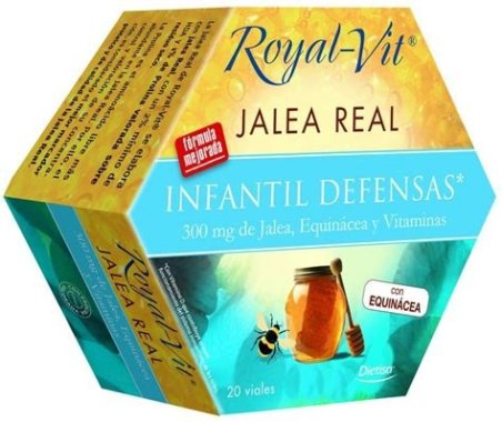 ROYAL VIT INFANTIL JALEA REAL 20 VIALES DIETISA
