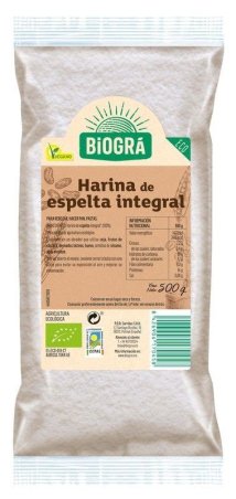 HARINA ESPELTA BLANCA 500GR BIO ICBIO
