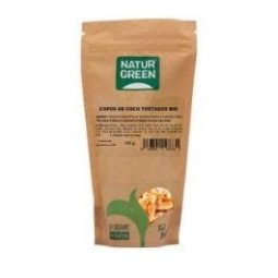 CHIPS COCO TOSTADO 125GR NATURGREEN