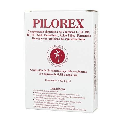 PILOREX 24 COMPRIMIDOS BROMATECH