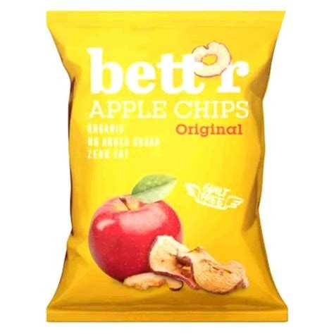 CHIPS DE MANZANA BETT'R 50G