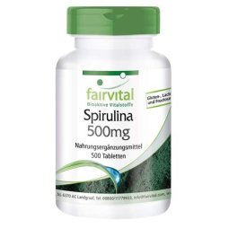 SPIRULINA 500MG FAIRVITAL 500CAP