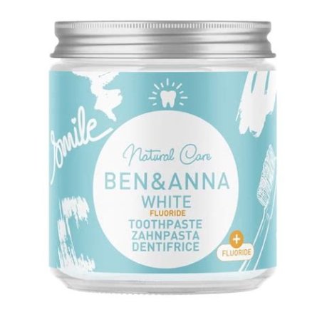 DENTRIFICO WHITE CON FLUOR CRISTAL 100ML BEN&ANNA