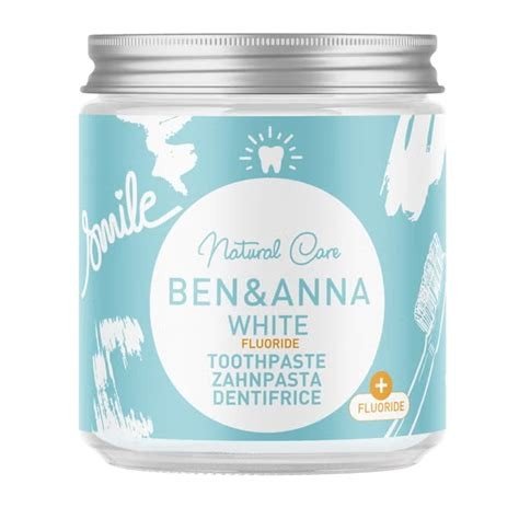 DENTRIFICO WHITE CON FLUOR CRISTAL 100ML BEN&ANNA