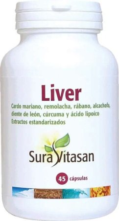 LIVER 45 CAP 725MG SURAVITASAN