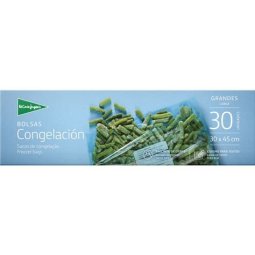 BOLSAS CONGELACION ECO 15UDS AHT 30X45MM